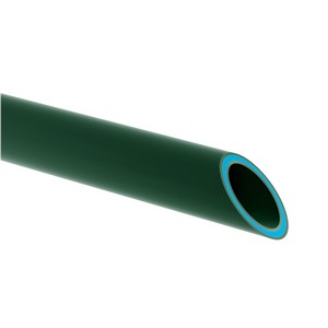 Труба SLT BLOCKFIRE PP-R/PP-R-GF/PP-R SDR 7,4 армированная стекловолокном (зеленого цвета)